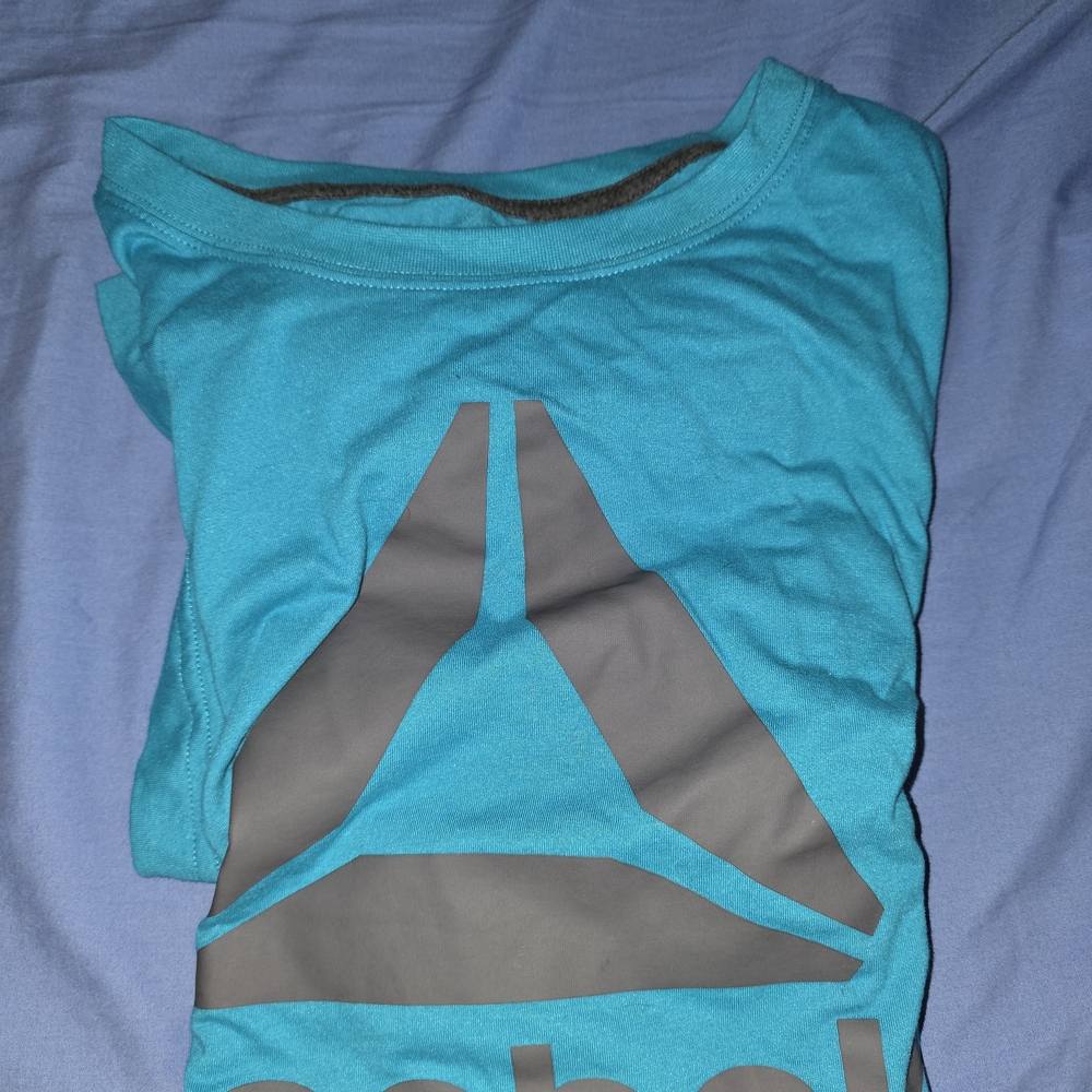 Reebok Blue Graphic T-Shirt